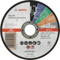 Bosch Doorslijpschijf Multi Construction 125mm