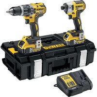 DEWALT DCK266P2-QW Accu Klopboorschroevendraaier Set 18V, 2 stuks Geel/zwart, Incl. 2x Accu (5Ah), Tough Box