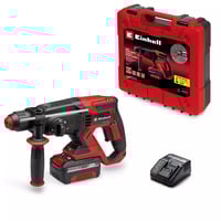 EINHELL Accu Boorhamer TE-HD 18/20 Li (1x4,0Ah) Rood/zwart, Incl. 1x 4.0 Ah Power X-Change accu en lader