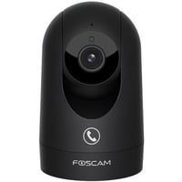 Foscam R8M Ultra HD, Dual-band WiFi 6 beveiligingscamera Zwart