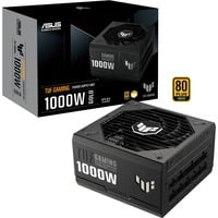 ASUS TUF Gaming 1000W Gold voeding Zwart, 4x PCIe, 1x 12VHPWR, Full kabelmanagement