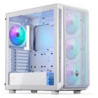ENDORFY midi tower behuizing Wit | 2x USB-A | 1x USB-C | RGB | Window