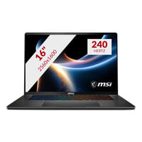 MSI Stealth 16 AI+ B3WI-016NL 16"  Copilot+ gaming laptop Zwart | Ultra 9 386H | RTX 5080 | 32 GB | 1 TB SSD | OLED | 240Hz