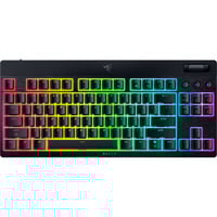 Razer BlackWidow V4 Low-Profile, gaming toetsenbord Zwart, US lay-out, Razer Low-Profile Green	, TKL, RGB leds
