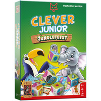 999 Games Clever Junior Junglefeest Dobbelspel Nederlands, 2 - 4 spelers, 15 minuten, Vanaf 5 jaar