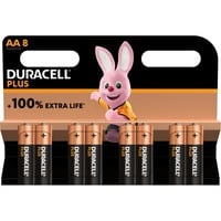 Duracell Plus Alkaline AA-batterijen 8 stuks