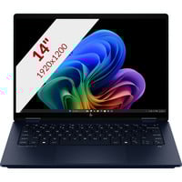 HP OmniBook X FlipNGAI 14-fm0050nd 14" Copilot+ 2-in-1 laptop Donkerblauw | Core Ultra 5 226V | Intel Arc 130V | 16 GB | 512 GB SSD | Touch