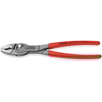 KNIPEX TwinGrip, Voor- en zij-grijptang Rood
