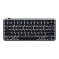 Keychron B3 Pro-K1 toetsenbord Grijs, US lay-out (QWERTY), Scissor switches, 75%, ABS keycaps, 2.4 GHz | Bluetooth | USB