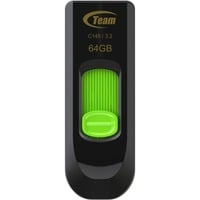 Team Group C145 64 GB usb-stick Zwart/groen, USB-A 3.2 Gen 1