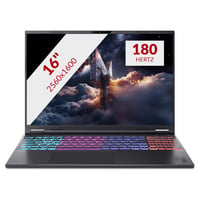 Acer Nitro 16S AI AN16S-61-R02G 16"  Copilot+ gaming laptop Zwart | Ryzen AI 7 350 | RTX 5070 | 16 GB | 512 GB SSD
