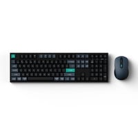 Keychron B36 Keyboard and BM25 Mouse Wireless Combo desktopset Zwart, US lay-out (QWERTY), Scissor switches, 100%, ABS, USB-C | 2.4 GHz | Bluetooth, 400-2400 Dpi