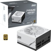 ASUS Prime Gold, 850 Watt voeding Wit/zwart, 3x PCIe, 1x 12VHPWR, Kabelmanagement
