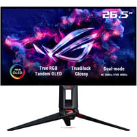 ASUS ROG Swift PG27UCWM 26.5" 4K UHD gaming monitor Zwart, 2x HDMI, 1x DisplayPort, USB Hub, AMD Free-Sync
