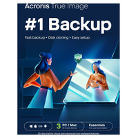 Acronis True Image Essentials Subscription 3 Computers software 3 computers, Abonnementslicentie - 1 jaar