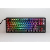 Ducky One 3 TKL Aura, toetsenbord Zwart, US lay-out, Kailh Box Jellyfish Y, ABS Double Shot, hot swap