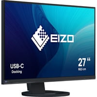 EIZO FlexScan EV2720S 27" monitor Zwart, DisplayPort, HDMI, USB-A, USB-C, Audio