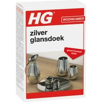 HG Zilver glansdoek reinigingsdoek 30 x 30 cm