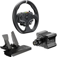 MOZA R9 v3 + SR-P + ESX bundel Zwart, Basis, stuur en pedalen
