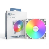 Montech GF120 ARGB PWM case fan Wit, 4-pin PWM