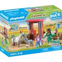PLAYMOBIL Country - Boerderij dierenarts met de ezels Constructiespeelgoed 71471