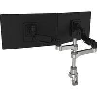 R-Go Tools Caparo 4 D2 monitorarm Zilver