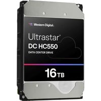 WD Ultrastar DC HC550 16 TB harde schijf SATA 6 Gb/s, SE