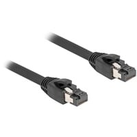 DeLOCK Netwerkkabel S/FTP, RJ-45 met Cat.8.1 Zwart, 15 meter