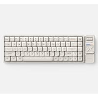 Iqunix Magi65 Pro Ochre White RGB mechanisch gaming toetsenbord Wit, US lay-out (QWERTY), IQUNIX Gold Red, 65%, RGB leds, Hot-swappable, PBT, 2.4GHz | Bluetooth 5.1 | USB-C