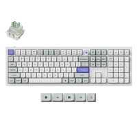 Keychron Q6 HE 8K Magnetic Switch Keyboard Wit, US lay-out (QWERTY), Keychron Ultra-Fast Lime, 100%, RGB, Hot swap, 8K
