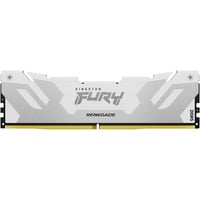 Kingston FURY 24 GB DDR5-8000 werkgeheugen Zilver/wit, KF580C38RW-24, Renegade, XMP 3.0