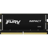 Kingston FURY Impact 32 GB DDR5-5600 (1x 32 GB) laptopgeheugen Zwart, KF556S40IB-32, SO-DIMM
