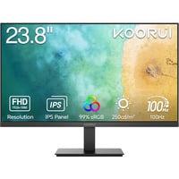Koorui 23.8" monitor Zwart