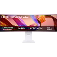 LG UltraWide 49U950A-W 49" Curved monitor Wit, 144 Hz, HDMI, DisplayPort, USB-C, Audio