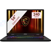 MSI Crosshair A16 HX D8WFKG-004NL 16" gaming laptop Donkergrijs | Ryzen 7 8840HX | RTX 5060 | 16 GB | 1 TB SSD