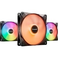 be quiet! Light Wings LX PWM high-speed RGB case fans Zwart, 3 stuks, 120 x 120 x 25 mm