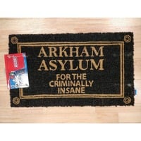 SD Toys DC Comics: Arkham Asylum 60 x 40 cm Doormat deurmat Zwart/bruin
