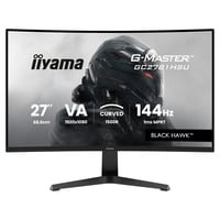 iiyama G-Master Black Hawk G2471HS-B1 27" curved gaming monitor Zwart, HDMI, DisplayPort, USB, Audio, AMD Free-Sync, 144 Hz