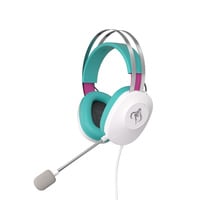 ASUS TUF Gaming H1 Gen II Hatsune Miku Edition over-ear gaming headset Wit/turquoise, Pc, PlayStation 4, PlayStation 5