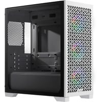 Cooler Master Elite 302 mini tower behuizing Wit | 1x USB-A | 1x USB-C | RGB | Tempered Glass