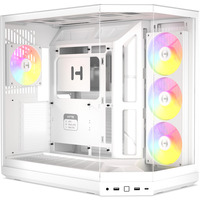 HYTE HYTE Y50 Snow White midi tower behuizing Wit | 2x USB-A | 1x USB-C | RGB | Window