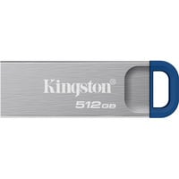 Kingston DataTraveler Kyson USB Flash Drive 512 GB usb-stick Zilver/blauw, USB-A 3.2 (5 Gbit/s)