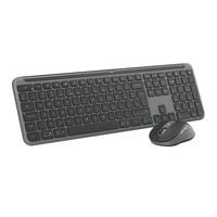 Logitech MK950 Signature Slim draadloze desktopset Grafiet, US-International lay-out (QWERTY), 400 - 4000 dpi
