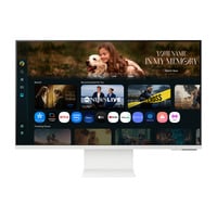 Samsung Smart Monitor M8 M80F 32" 4K UHD  Wit, HDMI, USB-C, USB-A, WiFi, BT