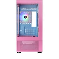 Thermaltake View 170 TG ARGB mini tower behuizing Roze | 2x USB-A | RGB | Tempered Glass