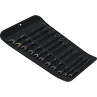 Wera 6000 Joker Black Edition 11 set 1 steek-ringratelsleutelset, 11‑delig moersleutel Zwart