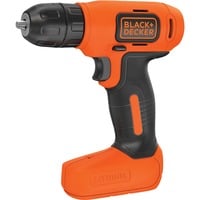 BLACK+DECKER Accu schroefboormachine BDCD8K-QW Oranje/zwart, Accu, oplader en koffer inbegrepen