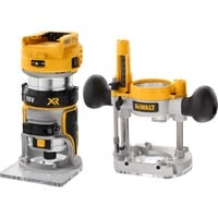 DEWALT 18V XR Brushless accu-invalfrees met verwisselbare zool bovenfrees Geel/zwart, Incl. TSTAK koffer, accu en oplader niet inbegrepen