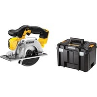 DEWALT 18V XR Metaalcirkelzaag in TSTAK koffer DCS373NT handcirkelzaag Geel, Incl. T-STAK Box, accu en oplader niet inbegrepen