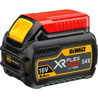 DEWALT Accu DCB546, 54Volt / 18Volt, max. 6Ah oplaadbare batterij Zwart, FLEXVOLT